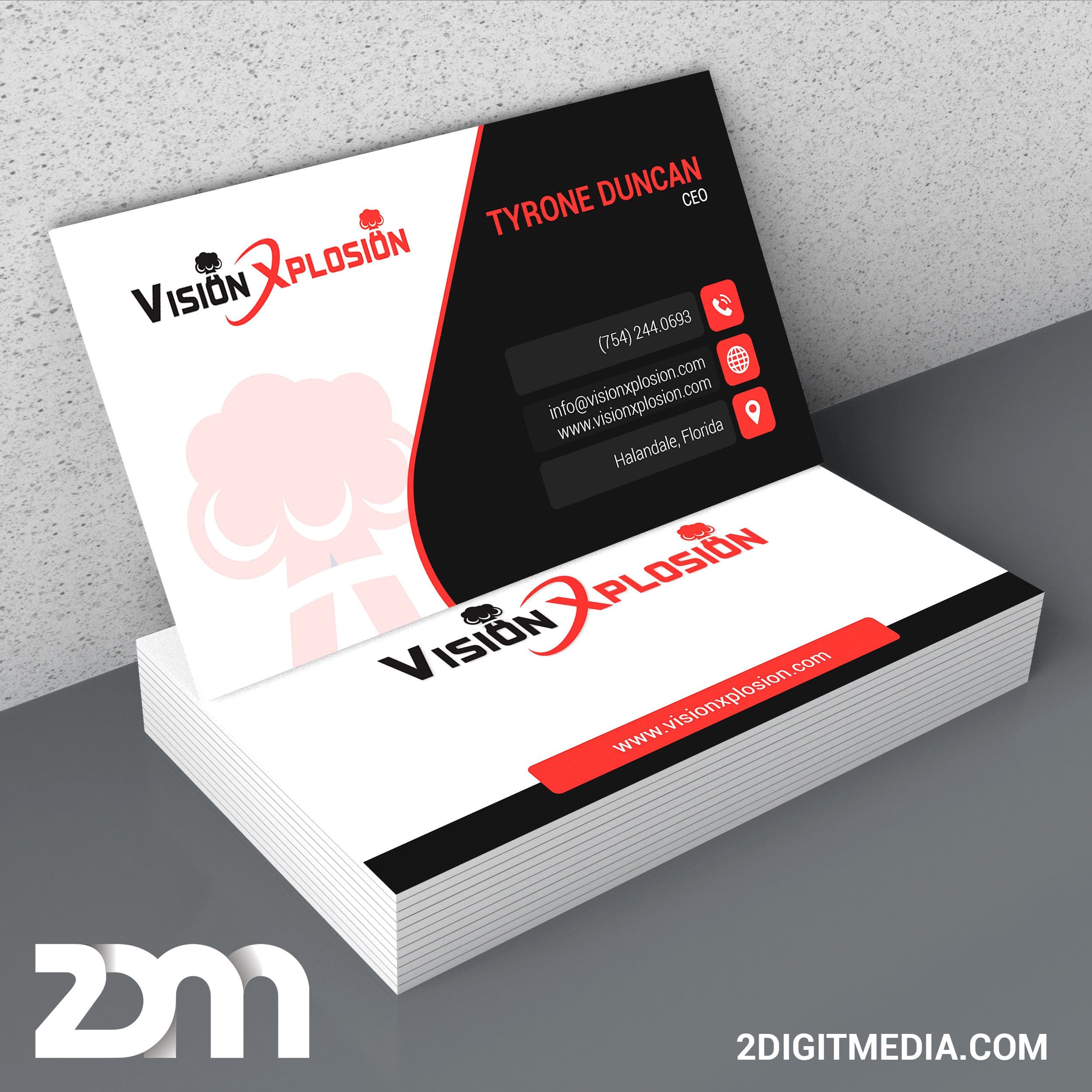 Vision Xplosion Business Card